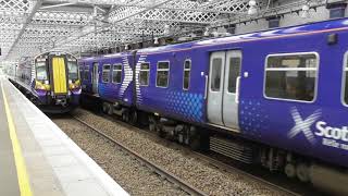 Scot Rail Class 314 Departing Paisley Gilmour Street 16817 [upl. by Eicam]