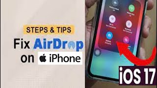 How To Fix Airdrop Not Working On iPhone 15 Plus Pro Max  2024 [upl. by Aletha]