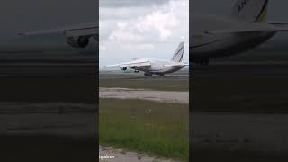 😳 ANTONOV 124 take off 😳 [upl. by Alahsal]