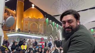 Most Viral Qaseeda By Zain Saeedi sahib imam e aali moqam ki bargah main hazri paish kartay howay [upl. by Miguel411]