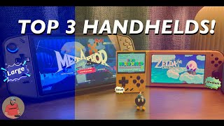 My Top 3 Handhelds Miyoo Mini Switch Lite and Lenovo Legion Go [upl. by Furgeson]