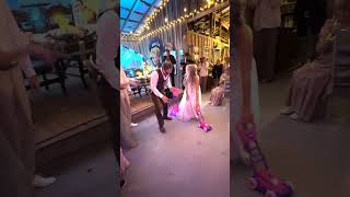 FatherinLaw Performs Epic Dance Routine With Bride Who Lost Her Dad [upl. by Annaek]