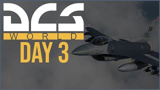 Learning The Cockpit InstrumentsControls Day 3  F16 Viper  DCS Digital Combat Simulator World [upl. by Redienhcs24]