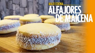 COMO hacer ALFAJORES de MAICENA maicenitas [upl. by Elegna]