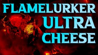 Demons Souls Flamelurker Cheese Walkthrough [upl. by Lalib]