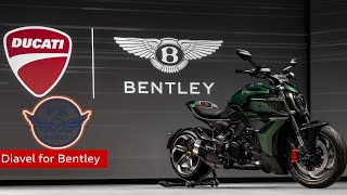 Ducati and Bentley  Diavel for Bentley First Look Born to Ride Ducati Diavel for Bentley [upl. by Nurav]