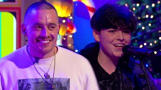 Dermot Kennedy surprises singer Michael and they perform Giants  The Late Late Toy Show  RTÉ One [upl. by Oigroeg357]