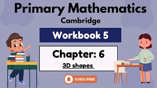 Math Workbook 5 Chapter 6 3D Shapes [upl. by Hniht]