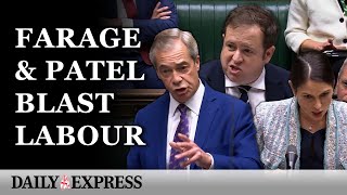 MISTAKE  Farage and Patel blast Labours Chagos Islands deal [upl. by Sirovaj]