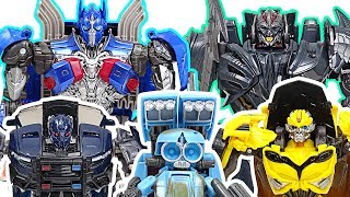 Transformers 5 The Last Knight toys Optimus Prime Megatron Bumblebee Squeeks  DuDuPopTOY [upl. by Kcin508]