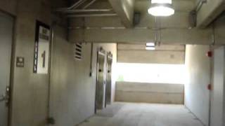 Otis GEN2 Traction Elevator  New Carilion Parking Deck Roanoke VA [upl. by Asilla]