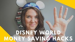 Disney World Money Saving Hacks  Top 5 [upl. by Ul919]