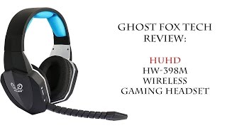 HUHD HW398M Wireless Gaming Headset  Review [upl. by Ashwin]