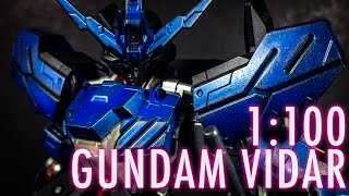 1100 Full Mechanics Gundam Vidar MSG IRON BLOODED ORPHANS  REVIEW [upl. by Leake743]