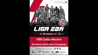 PBB Godoy Maceira vs Mundioma Marín Peixegalego [upl. by Naitsirt808]