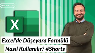 Excel de Düşeyara  Vlookup Formülü Nasıl Kullanılır Shorts [upl. by Krusche]