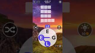 Wordscapes Uncrossed Level 13  Answers [upl. by Wendolyn]