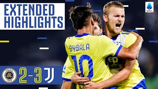 Spezia 23 Juventus  Comeback Victory As de Ligt Nets Winner  EXTENDED Highlights [upl. by Alfred]