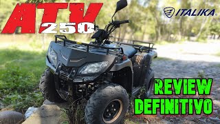 Italika ATV 250 review definitivo [upl. by Eiger]