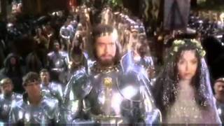 Excalibur Clip Lancelot  Guinnivere  Wedding Scene [upl. by Hsirk]