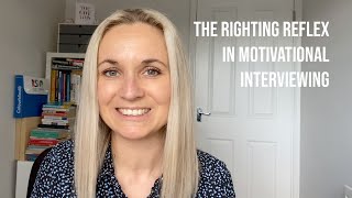 The Righting Reflex in Motivational Interviewing [upl. by Kcaj]