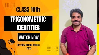 Introduction to trigonometry TRIGONOMETRIC IDENTITIESCLASS 10MATHS [upl. by Airdnal]