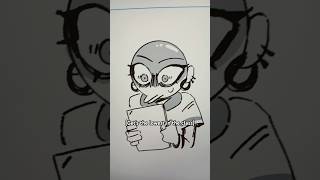 1650 💀 funny comedy school teacher relatable art ibixpaintx animatic sad doodle [upl. by Vachell]