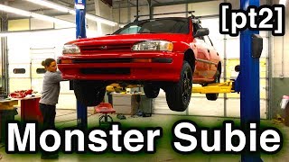 Subaru Forester Suspension SWAP pt2  Troubleshooting [upl. by Coniah]