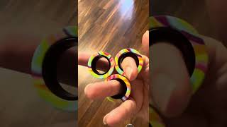 BunMo Magnetic Fidget Rings  Best Stress Reliever amp Fidget Toy Review [upl. by Sabas890]