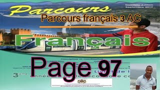 Parcours français 3AC page 97 langue Raisonner à partir dune hypothèse page 97 [upl. by Qulllon588]