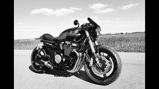 Yamaha XJR1300 Cafe Racer custom [upl. by Eilloh]