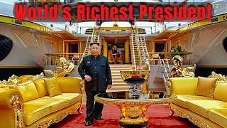 Inside The Secretly Expensive Life Of Kim Jong Un  Worlds Richest President [upl. by Anilos]