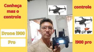 Conheça más o controle do drone l900 pro [upl. by Dlanger]