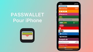 Ajoutez vos cartes de fidélités dans le Wallet iPhone avec Passwallet [upl. by Asirac784]