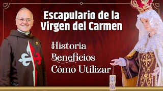 El Escapulario de la Virgen del Carmen  ¿Qué es ¿Por qué y cómo utilizarlo escapulario [upl. by Babette]