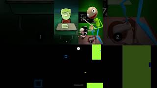 Baldis Basics Math Animation Meme 2D vs 3D  Blue Bouncing Square [upl. by Silvan204]