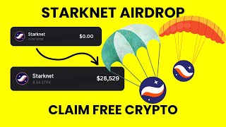 How to Claim Starknet Airdrop Eligibility Qualification Criteria amp More About Free Crypto Airdrop [upl. by Mannes485]