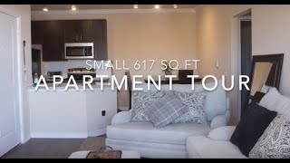 SMALL APARTMENT TOUR  600 SQ FT [upl. by Hedda]