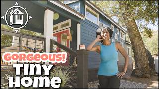 She designed a HUGE Tiny Home amp changed her life [upl. by Drofxer488]