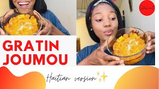 Pumpkin gratin  Mukbang Gratin de giraumon GRATIN JOUMOU haitiancreator recipe food stessout [upl. by Auod]