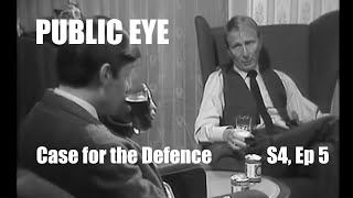 Public Eye 1969 Series 4 Ep 5 quotCase for the Defencequot Full Episode 1960s TV Thriller Drama [upl. by Cartie]