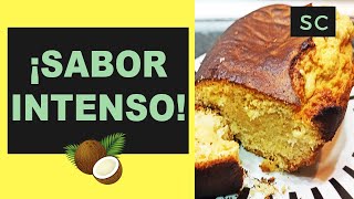 🔴 Cómo hacer BIZCOCHO DE COCO jugoso y esponjoso 🍰 [upl. by Xer]