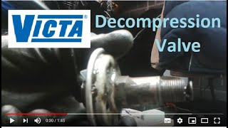 Victa Lawnmower Decompression Valve  diagnosis [upl. by Proctor353]