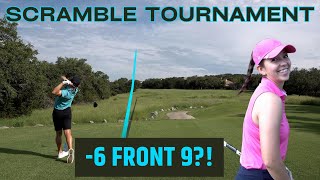 Going Absolutely BONKERS in a 2 Man Scramble Tournament [upl. by Cedar]