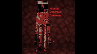 MULATED DEADROCK ENDERMAN  Minecraft Creepypasta [upl. by Annaihs]