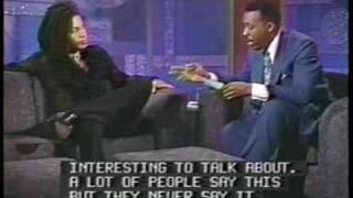 Sananda Maitreya aka Terence Trent DArby Arsenio Hall Show part2 quotinterviewquot [upl. by Yllod150]