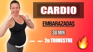 Entrenamiento CARDIO  Tonificación embarazadas  2o Trimestre  38 minutos sientetejoven [upl. by Etsyrk609]