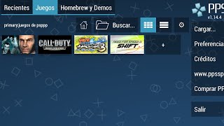 Instalar Juegos En PPSSPP Para Android [upl. by Acinahs774]