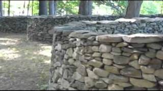 Andy Goldsworthy Storm King Wall [upl. by Ahsikahs804]