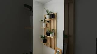 Soporte decorativo para plantas diy wood woodworking madera [upl. by Caitrin]